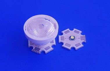 Perlen-Oberflächenscheinwerferlicht-Linse/Linse Pmma LED mit Kegelhalter