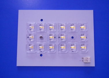 Aluminiummaterial geführtes Smd PWB 1 Schicht kundengebundene PWB-Platten-Solarlampen-Weiß-Farbe