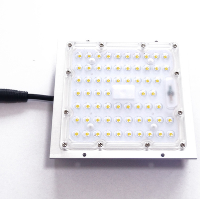 Quadrat formen SMD3030 LED Silikon-Dichtung der Straßenbeleuchtungs-Ausrüstungs-50w 150lm/W