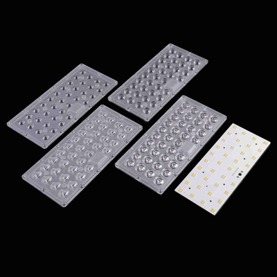 100W LED-Straßenbeleuchtungskomponenten für Parkplätze mit Farbtemperatur 3000K-6000K