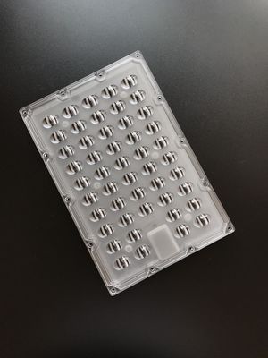 150W 3030 SMD LED Street Light Components Optics Array Lens For Road Lamp