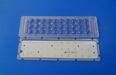 kaufen 120 Grad 3x10 3535 LED PWB-Brett und Reihe Linse und Kühlkörper für geführte äußere Lichter Online-Herstellung