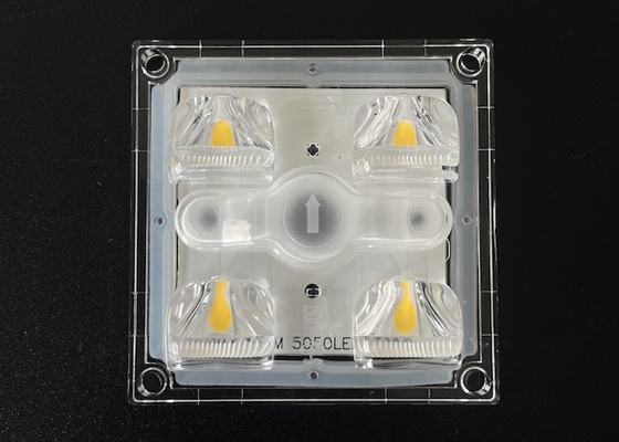 kaufen 10w 15w 20w Quadrat 5050 SMD LED-Modul wasserdichte Linse 50x50mm 4 in 1 60/90/75x150 Grad Online-Herstellung