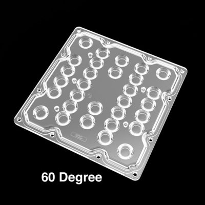 kaufen 130x130mm 30 LED OPTIC LENS 30 Grad 60 Grad 90 Grad 50W 80W 100W Online-Herstellung