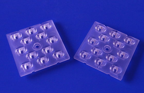12 IN 1 Optical PC LED Lens Array TYPE3 3030 SMD Lens for LED Street lamp