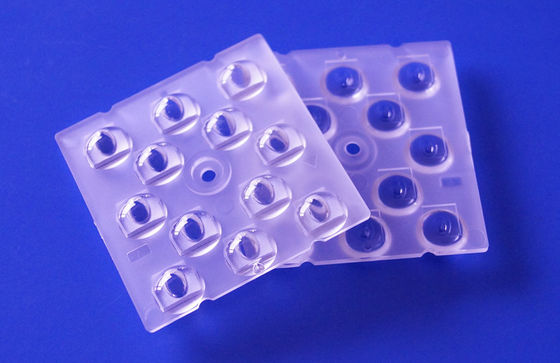 Large Angle SMD 3030 Led Lamp Lens Optical Street Light TYPE IV-S Degree 50mm