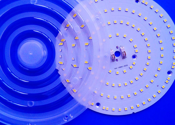 100W 3030 Led PCB Module High Bay Light Lens PC Material 92% Transmittance