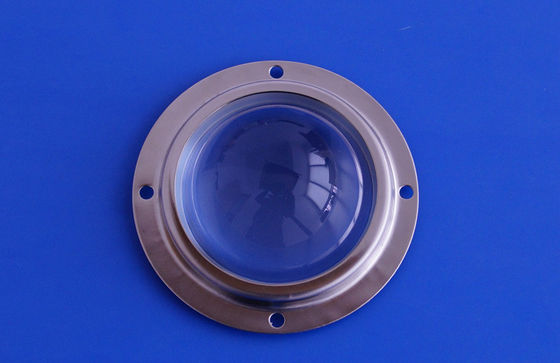 50W Led Glass Lens / LED Optical Lens For Led light , 60 degree Beam Angle