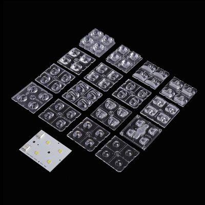 kaufen Led Street Light Modul, optische PC Led Light Lens für IESNA Typ II Straßenbeleuchtung Online-Herstellung