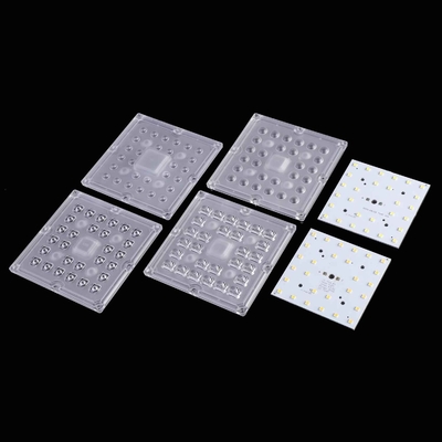 kaufen Straßenlaterne-Umbau-Ausrüstungen optische PC Linse SMD3535 150lm LED Online-Herstellung