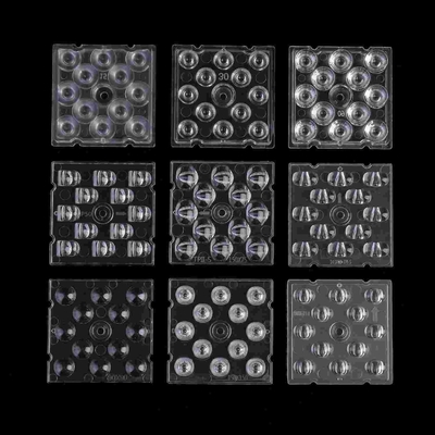 kaufen Bucht-Licht-Linse 12 ROHS hohe in 1 90 Grad SMD 5050 geführter PC optischer Linse Online-Herstellung