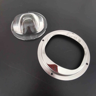 kaufen Straßenlaterne-Linsen-Glaslinsen 120 x 60 Grad-LED wasserdicht mit Metallhalter Online-Herstellung