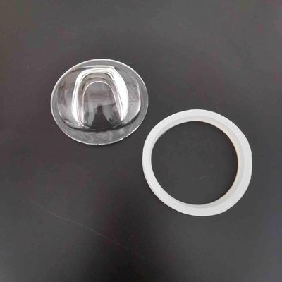 120 X 60 Degree LED Street Light Lens Glass Lenses Waterproof With Metal Holder