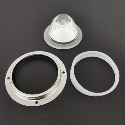 kaufen 100w geführte Linse führte Diffusor-Linsen-Metallhalter-Silikon-Dichtung ROHS Online-Herstellung
