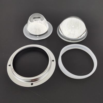 100w Led Lens Led Diffuser Lens Metal Holder Silicon Gasket ROHS