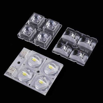 4 In 1 5050 LED 50x50mm SMD 3030 Led Lens For High Bay Light