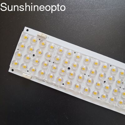 Customized 2835 SMD LED PCB Board for 30 to 50W LED Light Modules with Customizable Lens & Board Designs