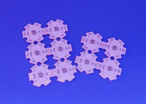 UVC 1W High Power LED SMD 270-280nm 20mm Star PCB Board For Germicidal Lamp