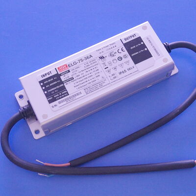 kaufen ELG-75-36A IP65 48~75W Constant Voltage Constant Current Led Licht-Fahrer MEANWELL Online-Herstellung