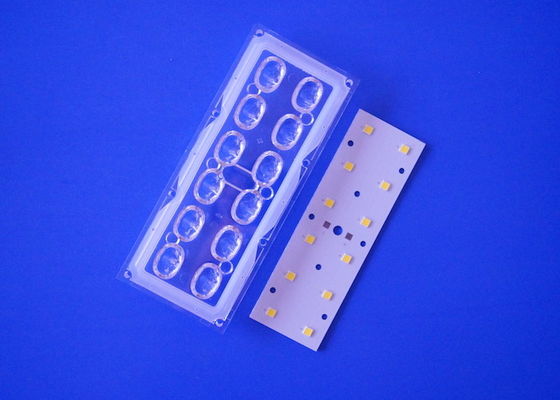 12 Points 143x70 Degree 15W SMD5050 LED Aluminum PCB Board