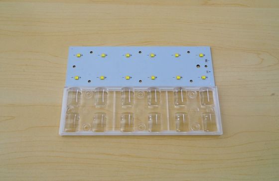 High Power 12W SMD 3535 Led Street Light With Light Lens , PCB Module
