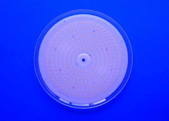 200w UFO High Power Led Lens SMD 3030 45/90 Degree Beam Angle Optical Grade PC Material