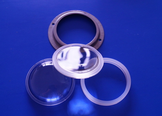 HB66-60 COB LED Glaslinse 60 Grad 66mm Durchmesser Borosilikatglaslinse