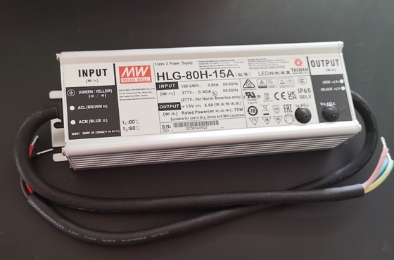 HLG-80H-15A 15v 5A 80W Dimmbarer LED-Leuchttreiber, konstante Stromversorgung
