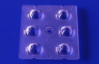 6 in 1 mit 5050 PC LED Strahlnmuster des Linsen-Feldtyp-III für Straßenlaterne