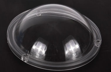 142MM Durchmesser-hohe Bucht geführte Lampen-Linse transparente Plastik-PC Abdeckung 91% Tranmittance