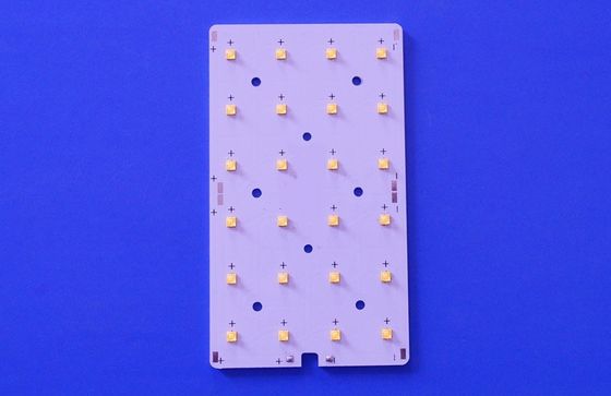 24 Points 145x75 Degree Asymmetric Led Street Light Optical Lens With 3535 PCB Module