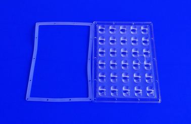 Straßenlaterne-Linse PMMA LED für Straßen-Lampen-Modul 171x125x8.13mm