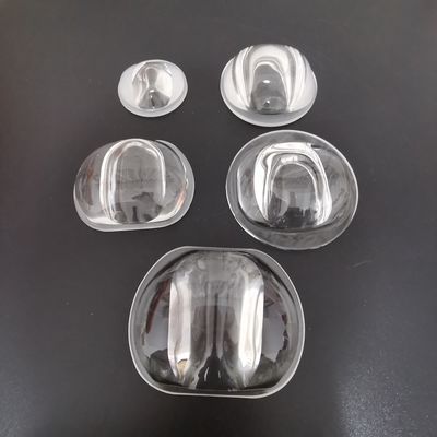 Optische LED-Linse aus Borosilikatglas, 75 x 135 Grad Abstrahlwinkel, IP65, wasserdicht, für Tunnel-Straßenlaterne