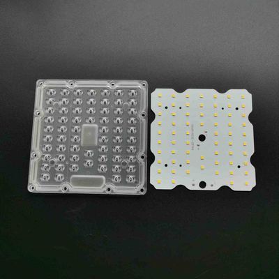 130 x 130 mm optische PC-Linse und SMD 3030 LED-Leiterplatte für 50 W LED-Lichtmodul