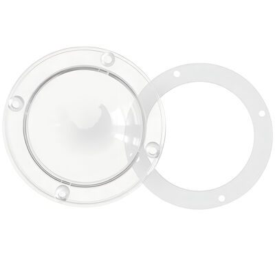 88 mm 120° PC-LED-Linsenabdeckung für Hochregalleuchten, 91 % Lichtdurchlässigkeit, OEM- und ODM-Hersteller
