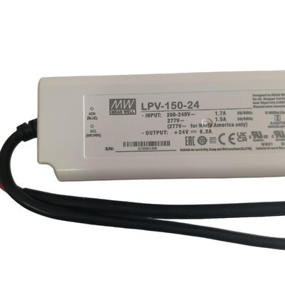 Wasserdichtes 150-W-24-V-Netzteil mit Einzelausgang und IP67 für LED-Innenbeleuchtung