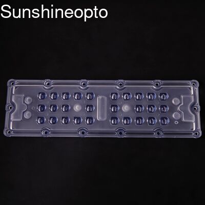 Bulk 28 in 1 236 x 70 mm 80 x 150 Grad Abstrahlwinkelobjektiv für Licht