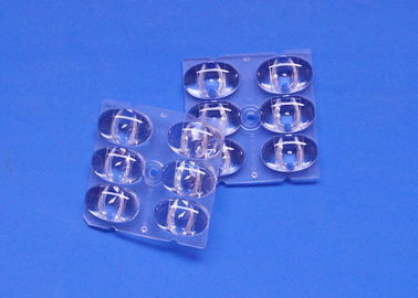6 in 1 5050 SMD LED langlebigem Gut des Straßenlaterne-Linsen-Weitwinkel-160x80 Grad-TYPEII-M