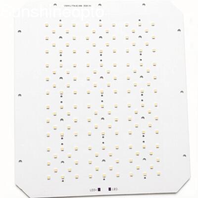 Kundenspezifische 120 W 144 Punkte 3030 SMD-Leiterplatte mit 50 x 50 mm LED-Linse
