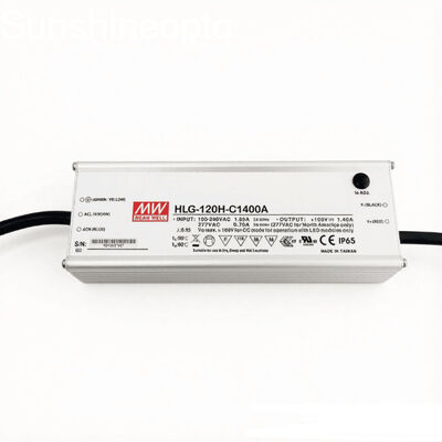 Wasserdichtes 120W Meanwell-Treiber Konstantstrom-LED-Netzteil mit Aluminiumgehäuse