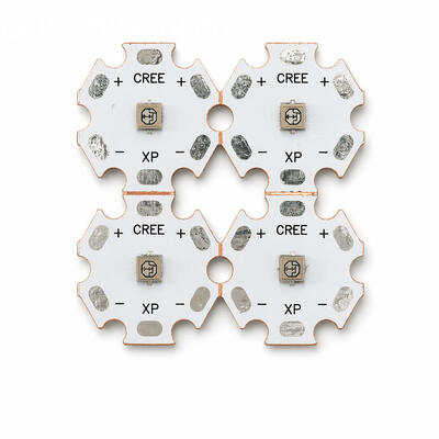 1 W Hochleistungs-UVC-LED 270–280 nm auf 20 mm Aluminium-Sternplatine, tiefes UV-LED-Modul OEM