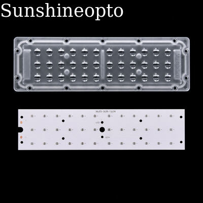 50 W SMD 3535 LED-Straßenlaternenmodul, 150 lm/W, hocheffizientes LED-Modul, 92 % PC-optische Linse