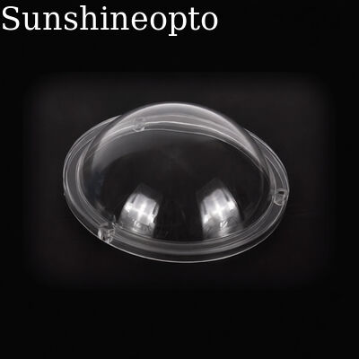 142-mm-High-Bay-Lichtlinse, 120-Grad-Abstrahlwinkel, 91 % Lichtdurchlässigkeit, PC-Abdeckung mit Dichtung