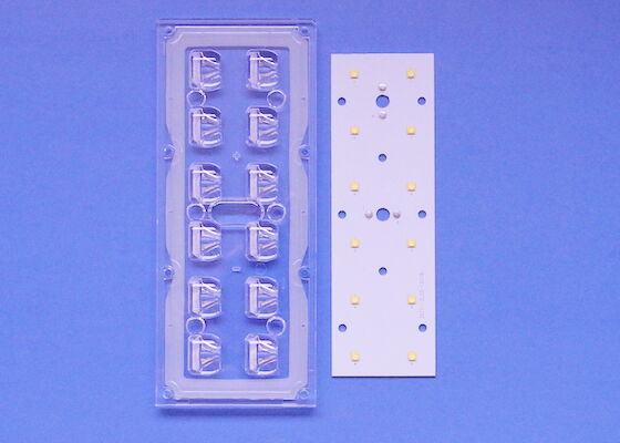 2x6 Straßenlaterne-Ausrüstungen der Reihen-12W 15W XTE2 XPG3 SMD