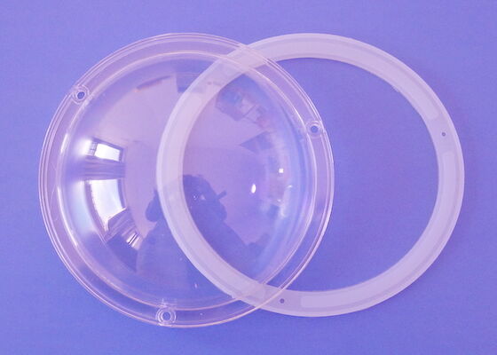 transparente Plastik-LED Abdeckung 168MM Dia With Gasket 200W 300W