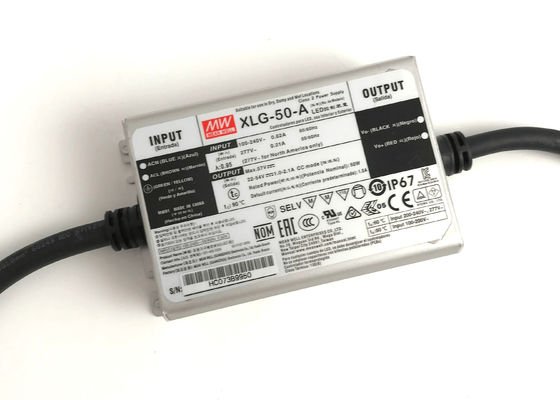 MEAN WELL XLG-50-A 50-W-LED-Treiber im Konstantleistungsmodus, 1000 mA, einstellbar 0,53–2,1 A, 22–54 V. LED-Treiber