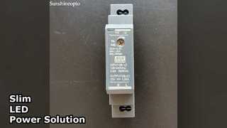 12V 15W LED-Netzteil, schlanke DIN-Schiene